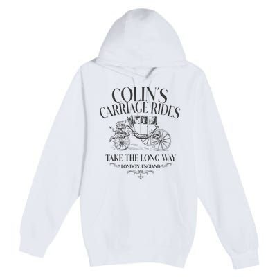 Colins Carriage Rides Take The Long Way Premium Pullover Hoodie