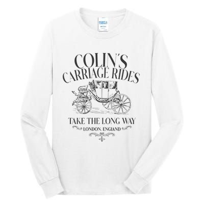 Colins Carriage Rides Take The Long Way Tall Long Sleeve T-Shirt