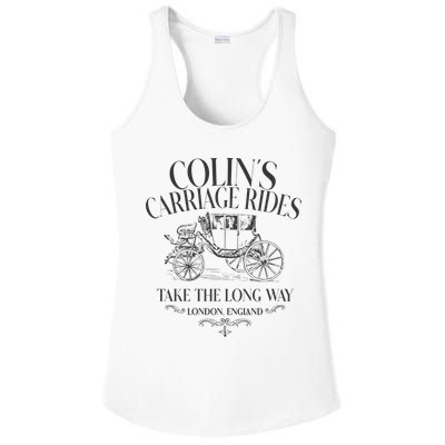 Colins Carriage Rides Take The Long Way Ladies PosiCharge Competitor Racerback Tank