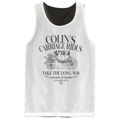 Colins Carriage Rides Take The Long Way Mesh Reversible Basketball Jersey Tank