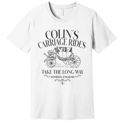 Colins Carriage Rides Take The Long Way Premium T-Shirt