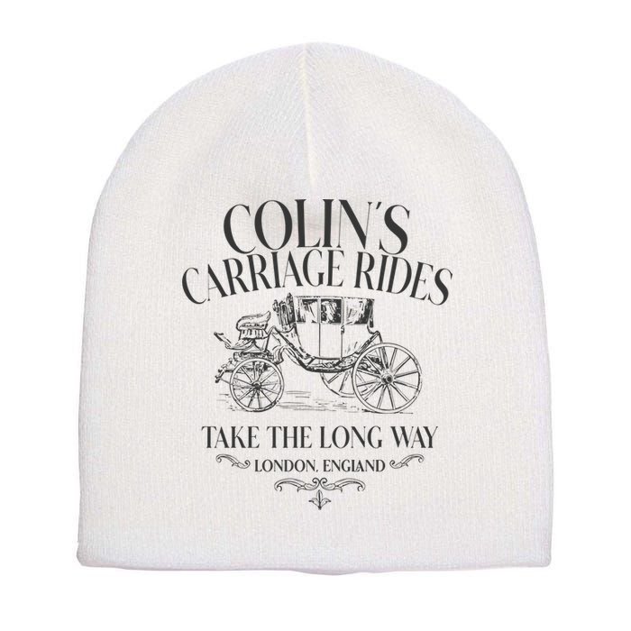 Colins Carriage Rides Take The Long Way Short Acrylic Beanie