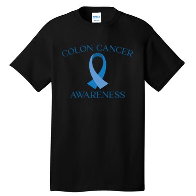 Colon Cancer Ribbon Tall T-Shirt