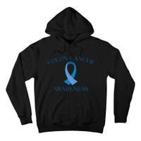 Colon Cancer Ribbon Tall Hoodie