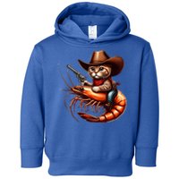 Cat Cow Riding A Shrimp Great Gift Toddler Hoodie