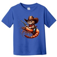 Cat Cow Riding A Shrimp Great Gift Toddler T-Shirt