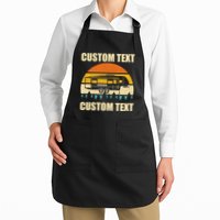 Custom Camper Rv Camping Road Trip Personalize Text Apron