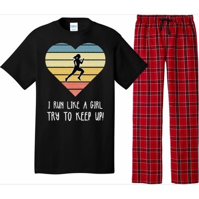 Cross Country Running Gift Pajama Set