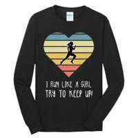 Cross Country Running Gift Tall Long Sleeve T-Shirt