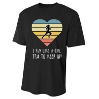 Cross Country Running Gift Performance Sprint T-Shirt