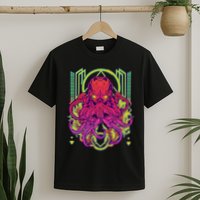 Cool Cybernetic Robot Octopus Squid T-Shirt