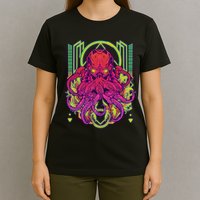Cool Cybernetic Robot Octopus Squid T-Shirt