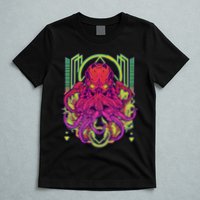 Cool Cybernetic Robot Octopus Squid T-Shirt