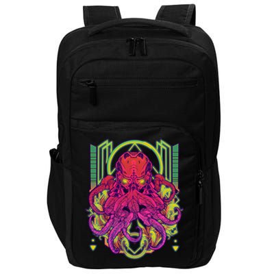 Cool Cybernetic Robot Octopus Squid Impact Tech Backpack