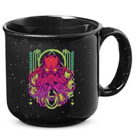 Cool Cybernetic Robot Octopus Squid 15oz Campfire Ceramic Mug