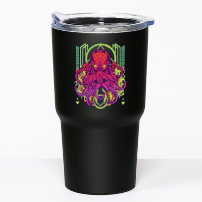 Cool Cybernetic Robot Octopus Squid Tumbler