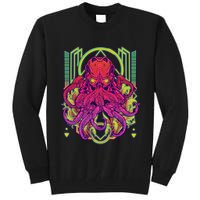 Cool Cybernetic Robot Octopus Squid Tall Sweatshirt