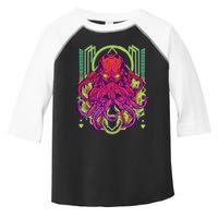 Cool Cybernetic Robot Octopus Squid Toddler Fine Jersey T-Shirt