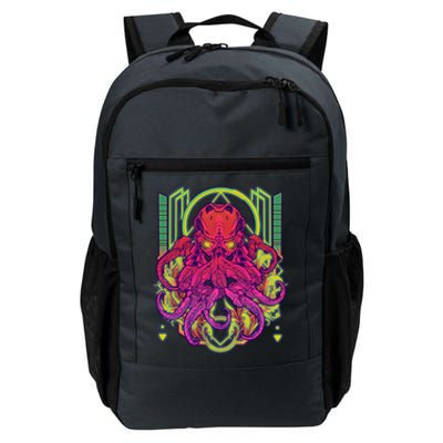 Cool Cybernetic Robot Octopus Squid Daily Commute Backpack