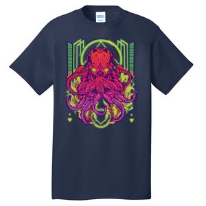 Cool Cybernetic Robot Octopus Squid Tall T-Shirt