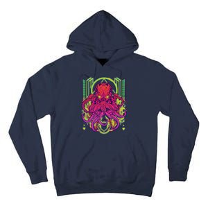 Cool Cybernetic Robot Octopus Squid Tall Hoodie