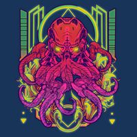 Cool Cybernetic Robot Octopus Squid Infant Baby Jersey Bodysuit