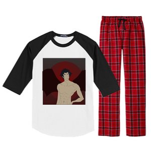 Cryba Raglan Sleeve Pajama Set