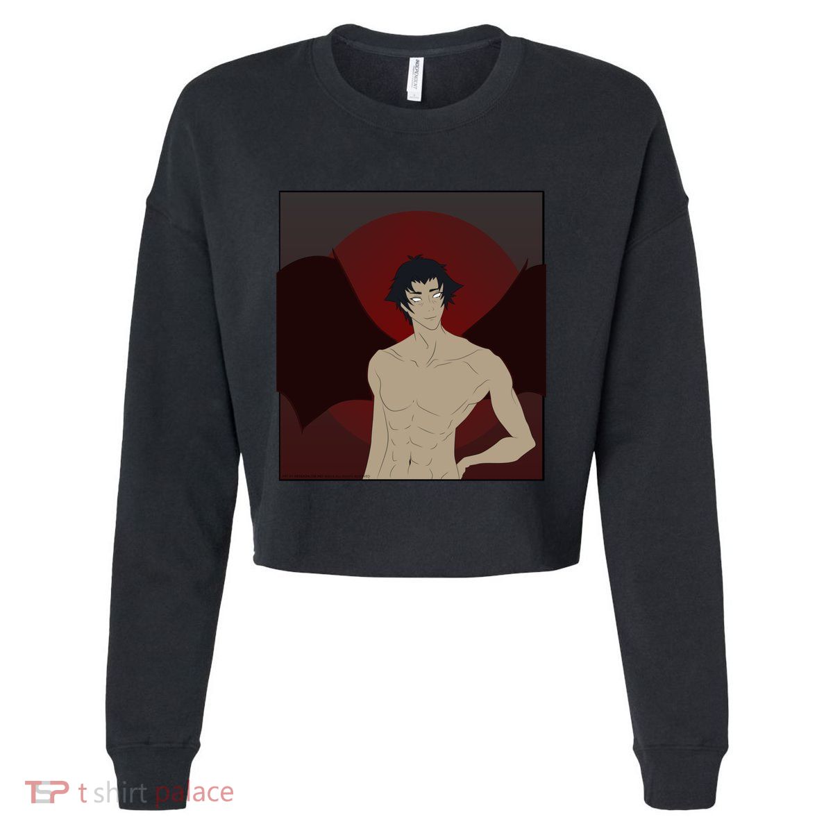 Cryba Cropped Pullover Crew