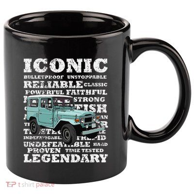 Cruiser Costa Rica Coffee Legendary Reliability 70S Vintage 11oz C Handle Ceramic Mug