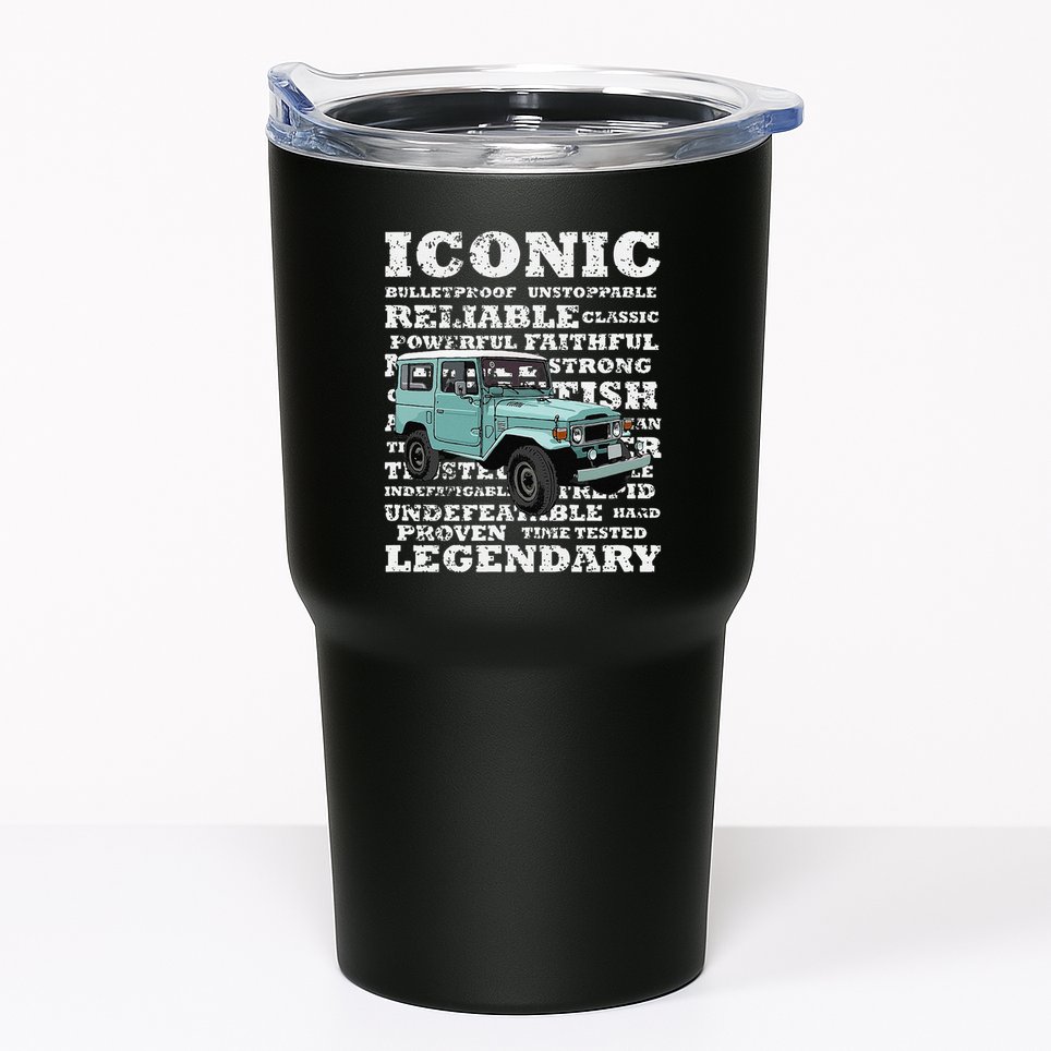 Cruiser Costa Rica Coffee Legendary Reliability 70S Vintage Tumbler