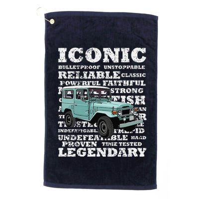 Cruiser Costa Rica Coffee Legendary Reliability 70S Vintage Golf Towel