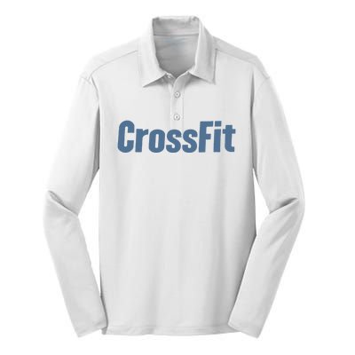 CrossFit Silk Touch Performance Long Sleeve Polo