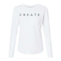 Create Womens Cotton Relaxed Long Sleeve T-Shirt