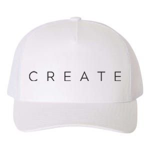 Create Yupoong Adult 5-Panel Trucker Hat