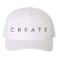 Create Yupoong Adult 5-Panel Trucker Hat