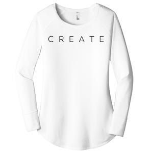 Create Women's Perfect Tri Tunic Long Sleeve Shirt