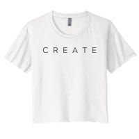 Create Women's Crop Top Tee