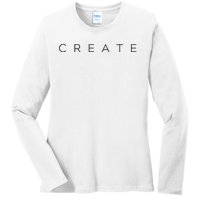 Create Ladies Long Sleeve Shirt