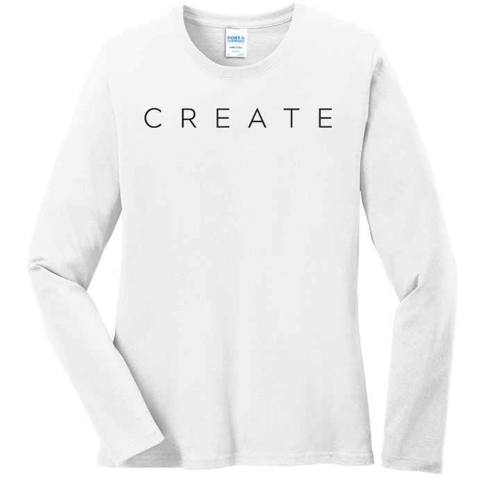 Create Ladies Long Sleeve Shirt