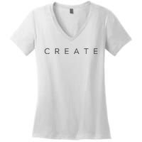 Create Women's V-Neck T-Shirt