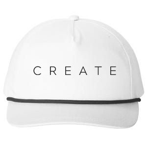 Create Snapback Five-Panel Rope Hat