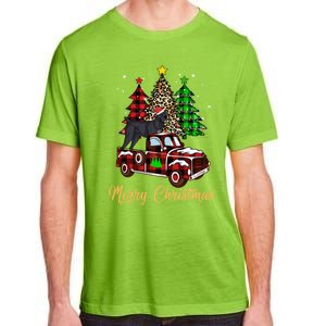 Cane Corso Riding Xmas Truck Merry Christmas Dog Lover Funny Gift Adult ChromaSoft Performance T-Shirt