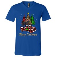 Cane Corso Riding Xmas Truck Merry Christmas Dog Lover Funny Gift V-Neck T-Shirt