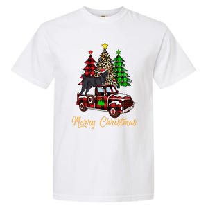 Cane Corso Riding Xmas Truck Merry Christmas Dog Lover Funny Gift Garment-Dyed Heavyweight T-Shirt