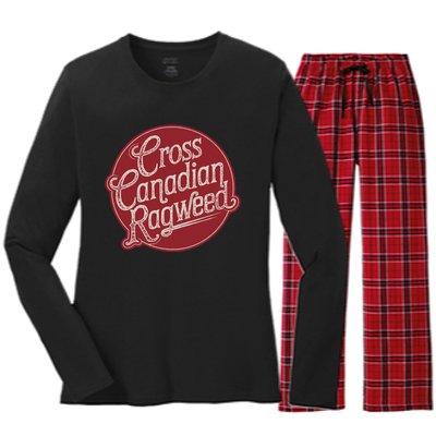 Cross Canadian Ragweed Women's Long Sleeve Flannel Pajama Set 