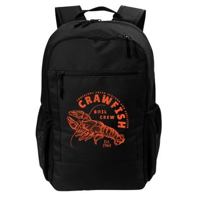 Crawfish Crew Retro Louisiana Cajun Seafood Gift Backpack