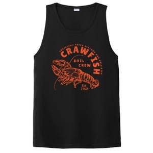 Crawfish Crew Retro Louisiana Cajun Seafood Gift PosiCharge Competitor Tank