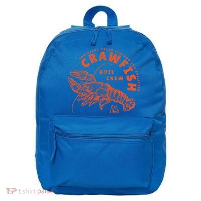 Crawfish Crew Retro Louisiana Cajun Seafood Gift 16 in Basic Backpack