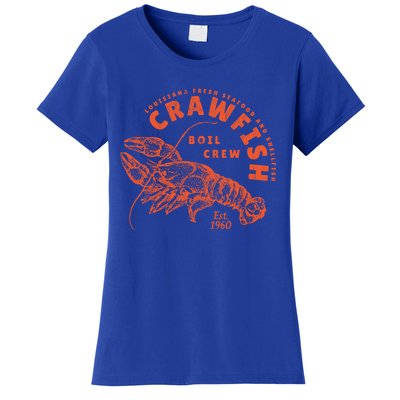 Crawfish Crew Retro Louisiana Cajun Seafood Gift Women's T-Shirt