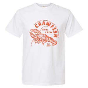 Crawfish Crew Retro Louisiana Cajun Seafood Gift Garment-Dyed Heavyweight T-Shirt